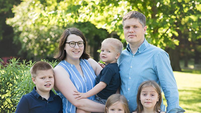 Leigh Peters-Fransen, husband Joel and family, Donors & Volunteers