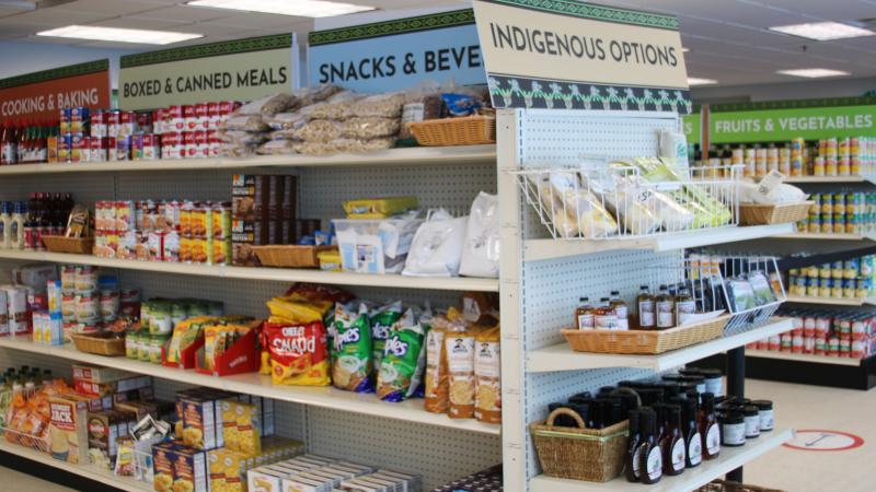 Food Pantry at Department of Indian Work