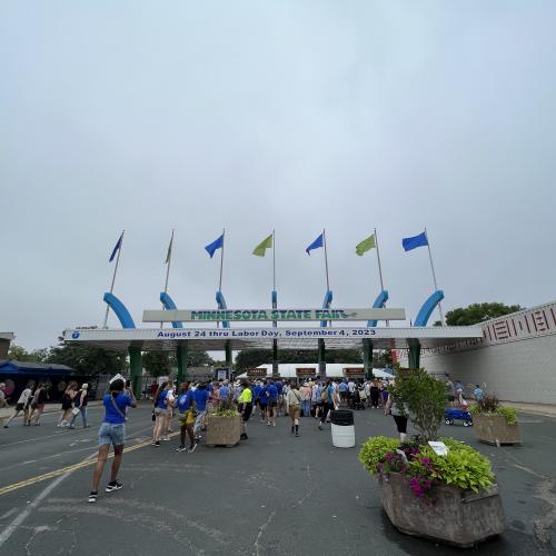 Front gate of the Minnesota State Fair