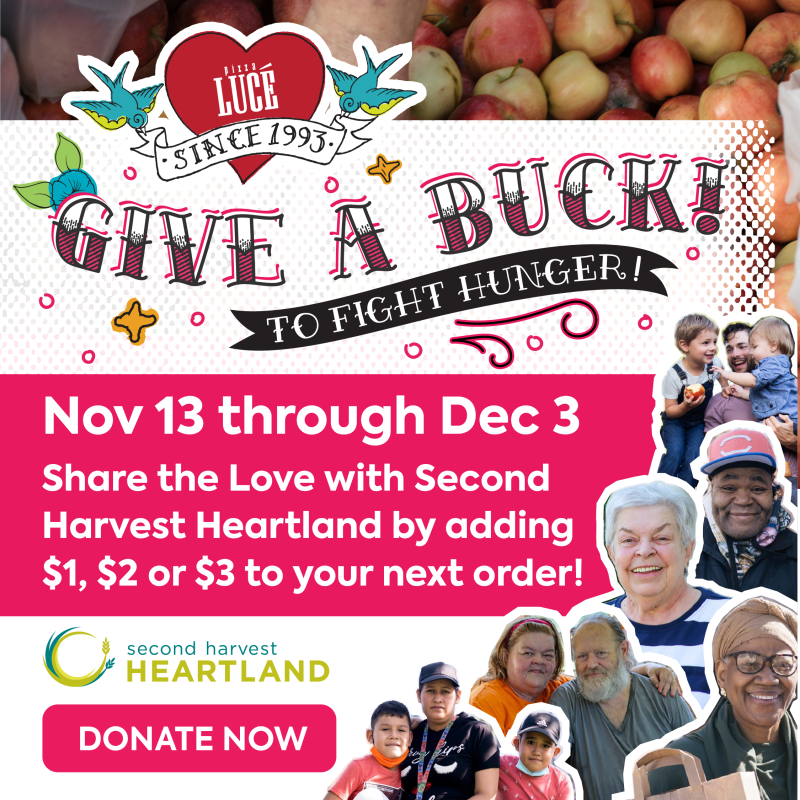 Share the Love with Pizza Luce Share the Love with Pizza Luce