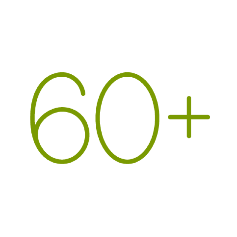 Icon for 60 plus years old