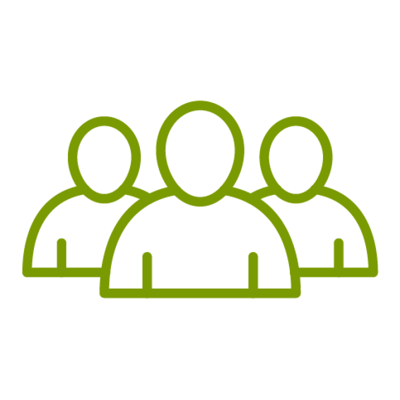 Icon of three people