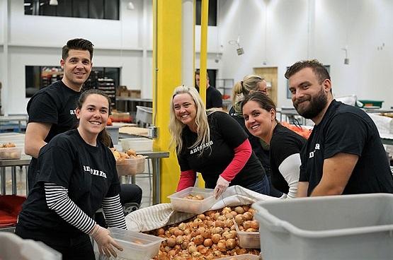 Antenna Employees Volunteering