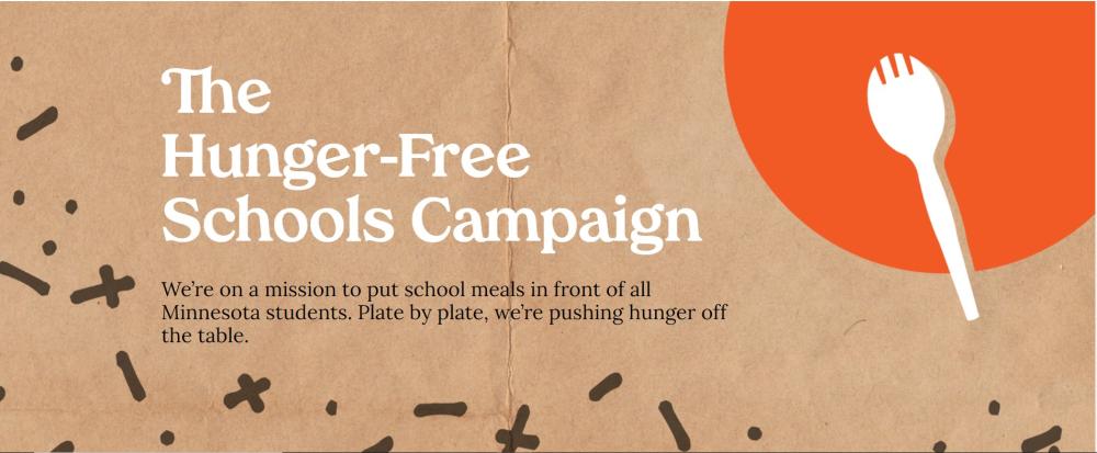 The Hunger-Free Schools Campaign blog header graphic