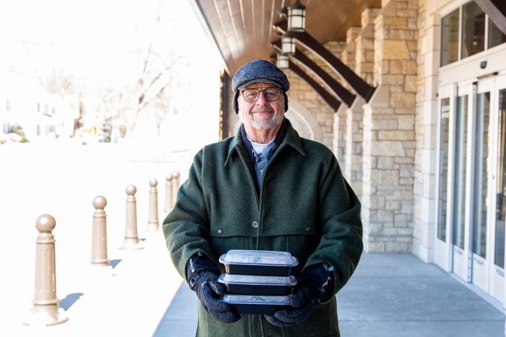 Kitchen Coalition meal recipient