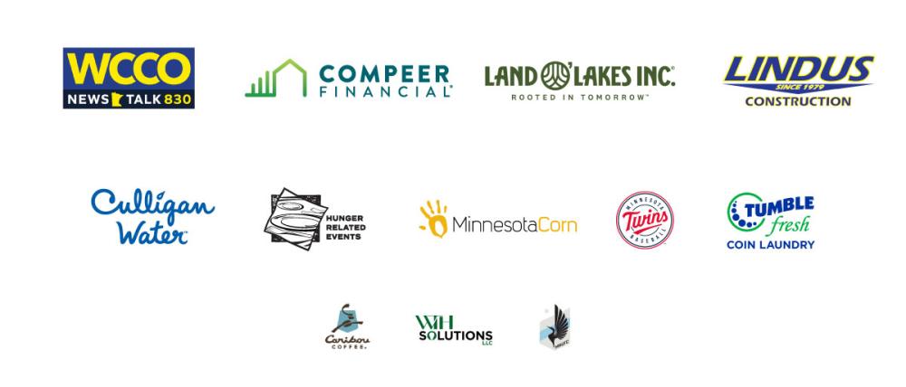 Sponsors for Let's Kick Hunger Day