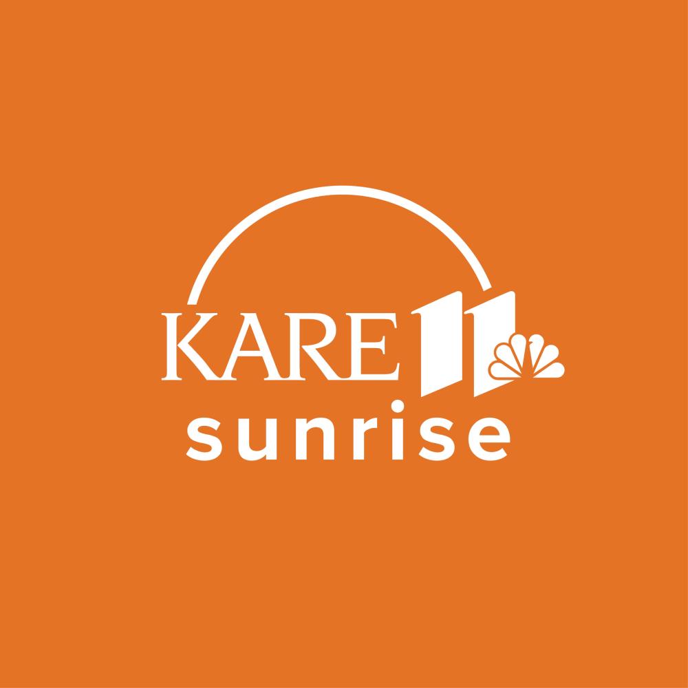 Logo for KARE 11 Sunrise program