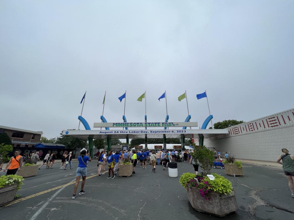 Front gate of the Minnesota State Fair