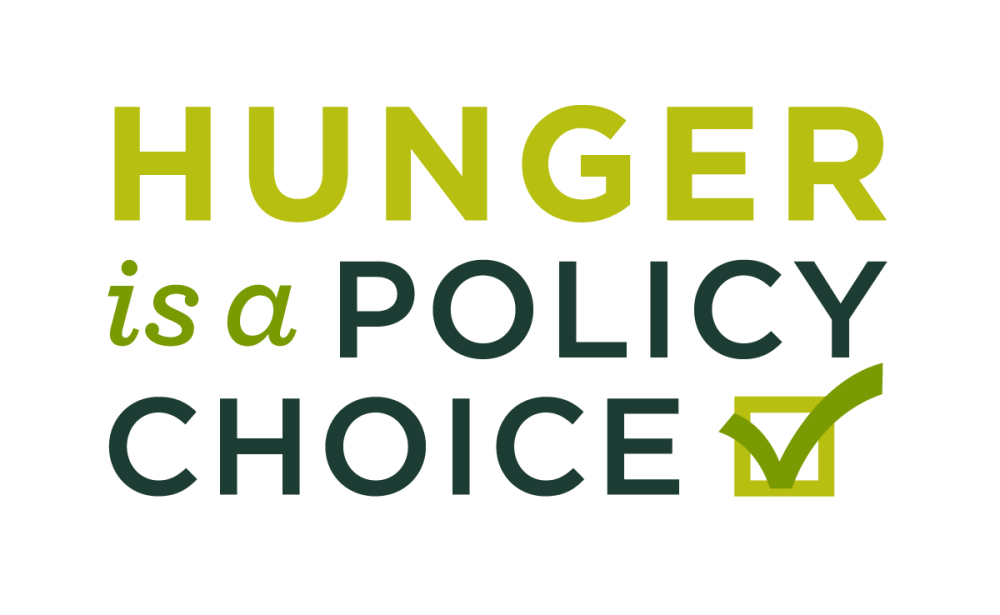 Graphic for Hunger is a Policy Choice
