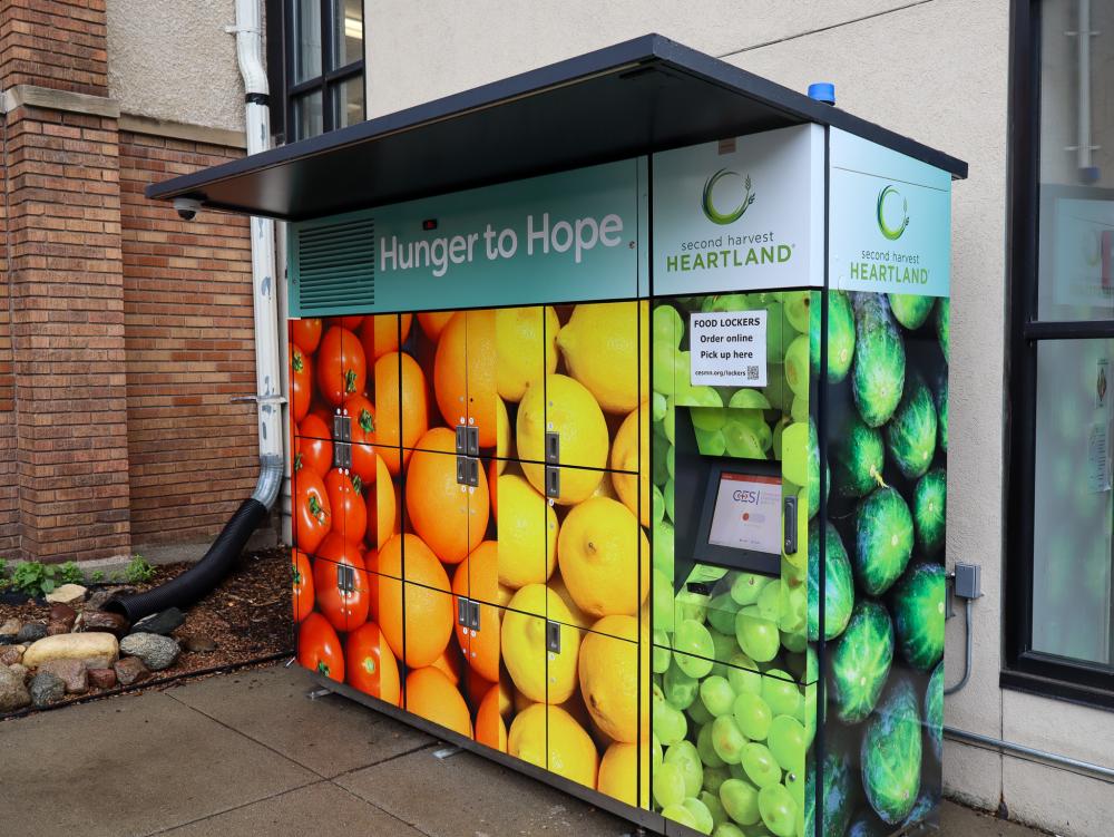 CES Food Locker funded by SHH Grants