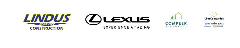 End Hunger Together Radiothon sponsor logo lockup