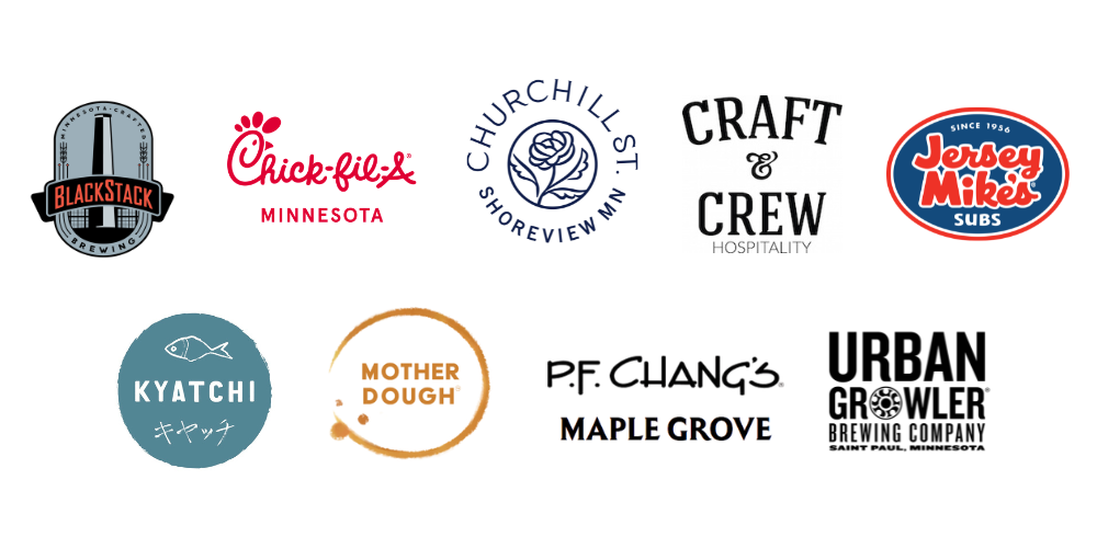 Logos of 2026 Meals that Matter partners