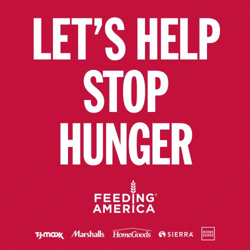 tjx help stop hunger campaign tjx help stop hunger campaign