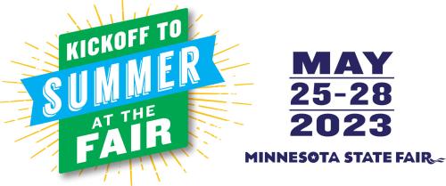 Kickoff to Summer at the Fair logo, May 25-28, 2023