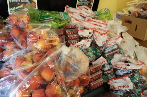 Fresh produce ready for pickup