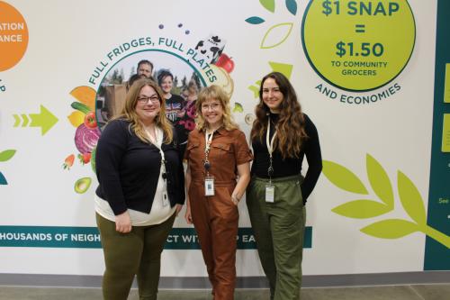 Desiree with members of the Second Harvest Heartland SNAP team here to help our neighbors