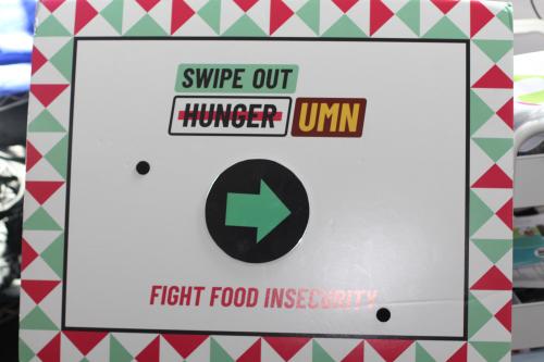 Student organizations are important advocates in destigmatizing hunger—Swipe Out Hunger redistributes donated dining dollars at the University of Minnesota