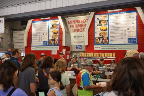 Minnesota Farmer's Union Booth