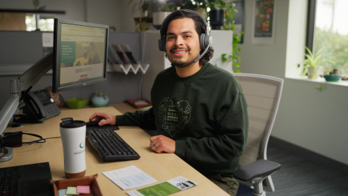 Headshot of Dan in the Care Center